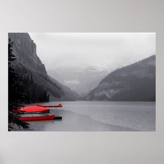Red Canoes Poster (Framsidan)