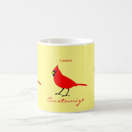 Red Cardinal Bird Thunder_Cove Kaffemugg