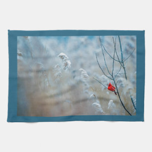 Red Cardinal in Winter Nature Photo jul Kökshandduk