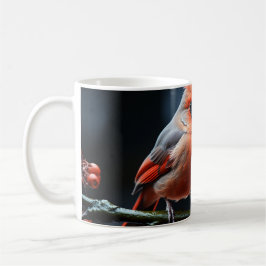 Red Cardinal Kaffemugg
