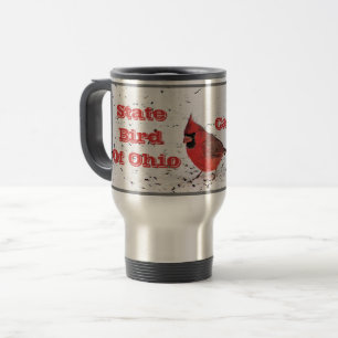 "RED CARDINAL, STATE BIRD OF OHIO" RESEMUGG