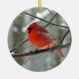 Red Cardinal Winter Ornament