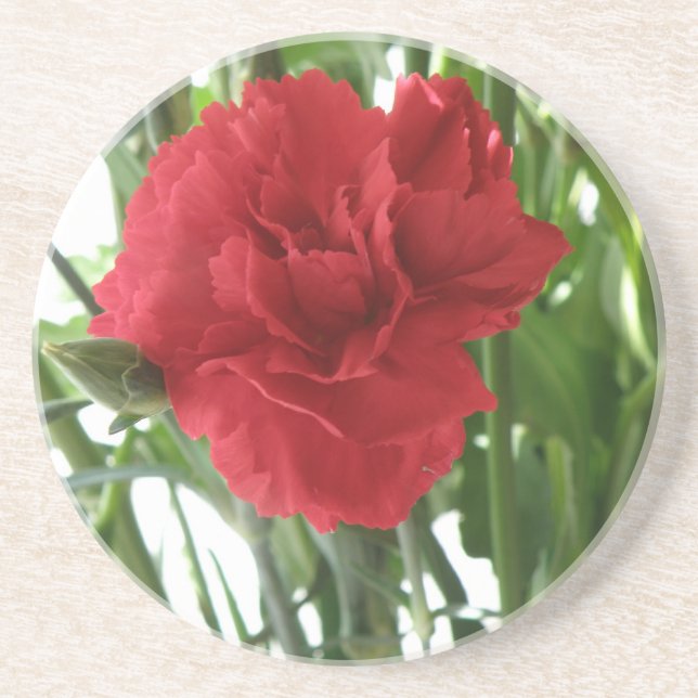 Red Carnation Underlägg (Framsidan)