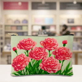 Red Carnations Pouch