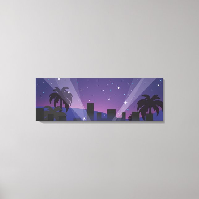 Red Carpet Celebrity Limo Canvastryck (Framsida)