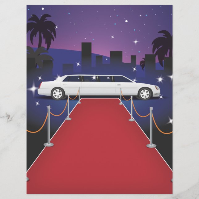 Red Carpet Celebrity Limousine (Framsida)