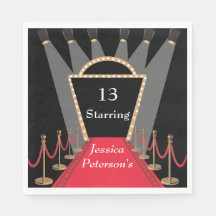 Red Carpet Movie Premiere glamora-Födelsedagsfest