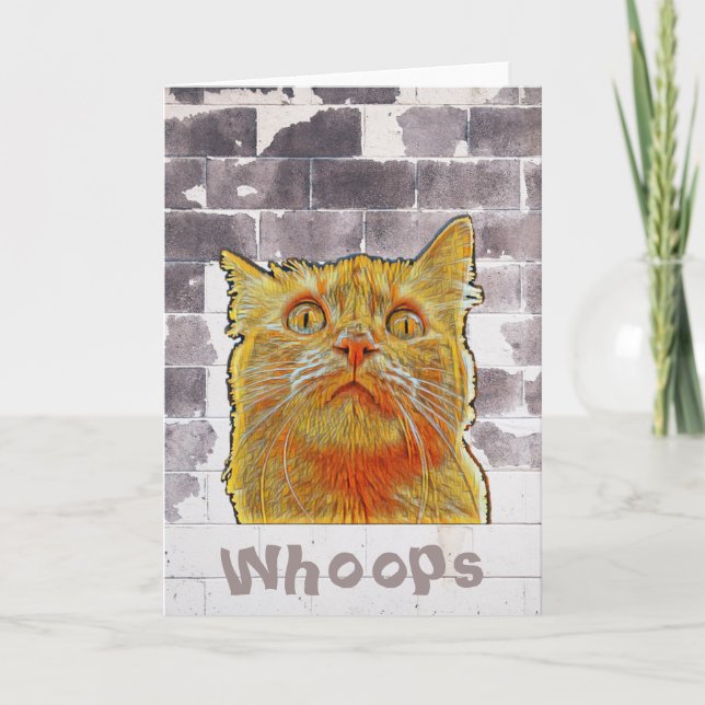 Red Cat i Trouble. Kort (Framsida)