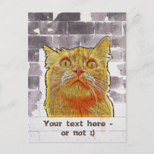 Red Cat i Trouble. Vykort