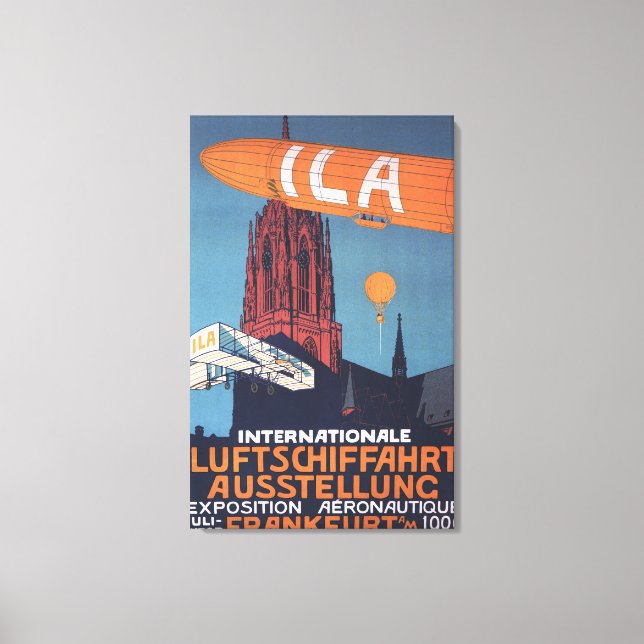 Red Cathedral - 1:a Aeronautical Exposition Canvastryck (Framsida)