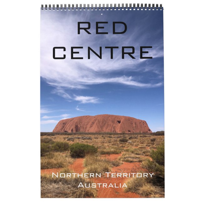 Red center australia 2026 kalender (Omslag)