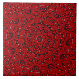 Red Ceramic Tile Kakelplatta