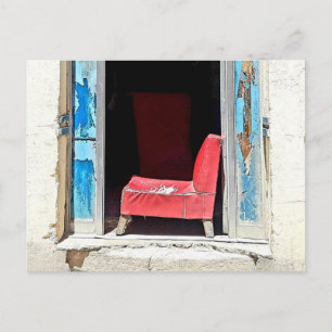 RED CHAIR VYKORT