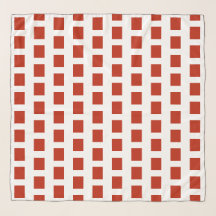 Red Checks fet Geometric Mönster