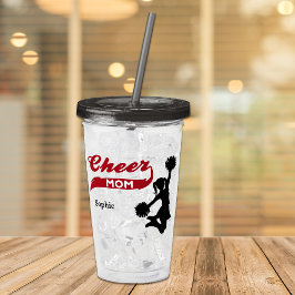 Red Cheer Mamma Take Away Mugg