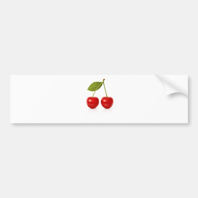 Red Cherries Bildekal (Framsidan)