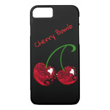 Red Cherries iPhone 8 Fodral