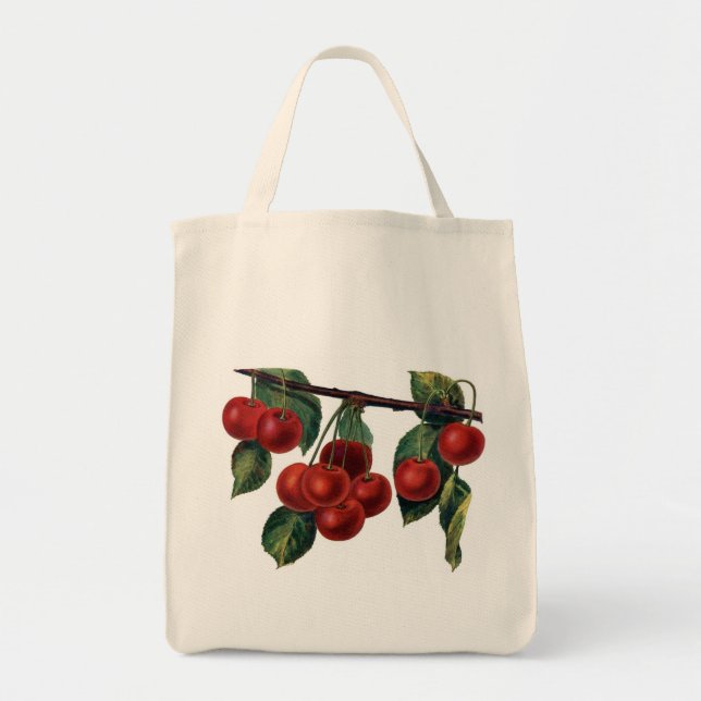 Red Cherries Tygkasse (Framsidan)