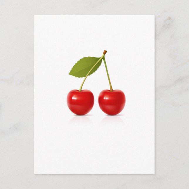 Red Cherries Vykort (Framsida)