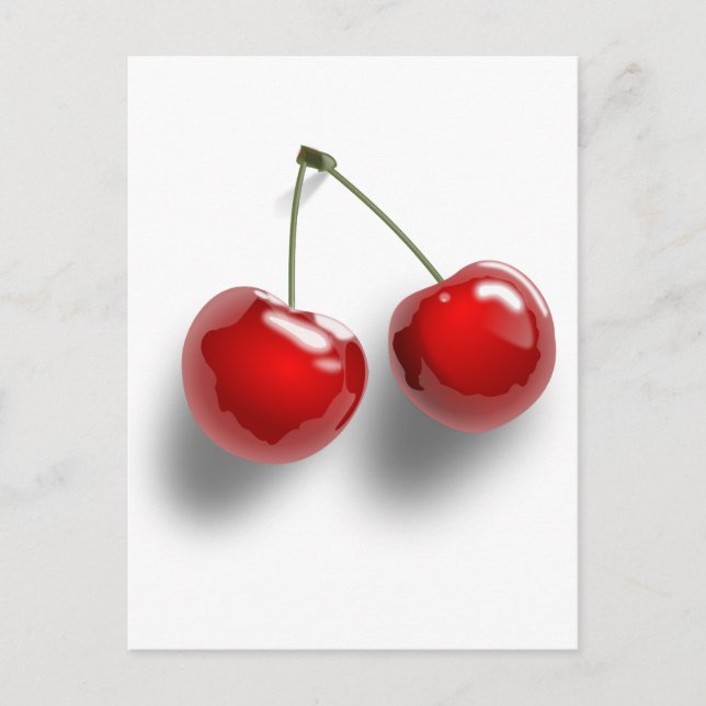 Red Cherries Vykort (Framsida)