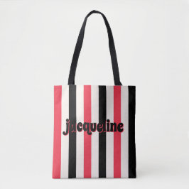Red Cherry and Black Cabana Rand Luxe Tygkasse