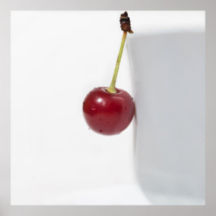 Red Cherry Berry Poster