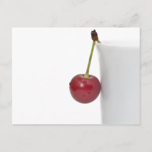 Red Cherry Berry Vykort