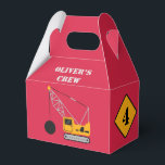 Red Children's Construction Birthday Papper Presentaskar<br><div class="desc">Fira din unge förmans speciella händelse med ett byggtema party. Enkel papper favoritruta i party med byggtema. Fullständigt anpassningsbar och tillgänglig i tre ljusa ungdomliga färg. Kontakta oss om du behöver hjälp med att anpassa eller anpassa dig efter dina behov.</div>