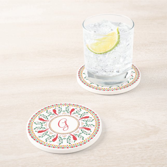 Red Chile Pepper Wans Underlägg (Sidan)