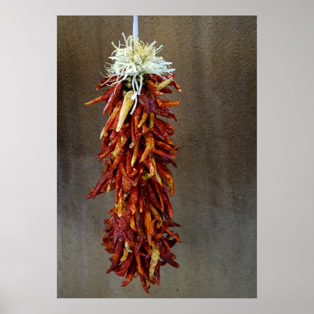 Red Chile Ristra Poster (Framsidan)