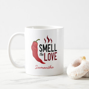 Red Chile Smell Kärlek Kaffemugg