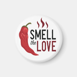 Red Chile Smell Kärlek Magnet
