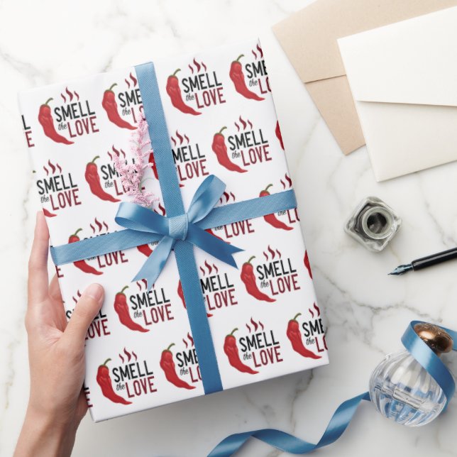 Red Chile Smell Kärlek Presentpapper (Gifting)