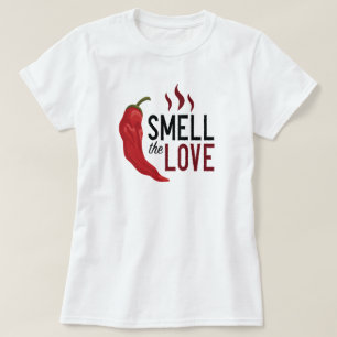 Red Chile Smell Kärlek T Shirt