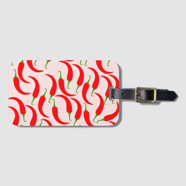 Red Chili Luggage Tag Bagagebricka (Framsida horisontal)