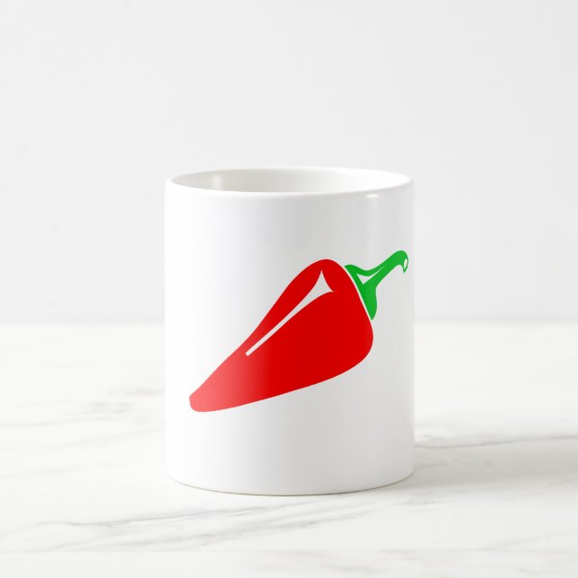 Red Chili Pepper Kaffemugg (Center)