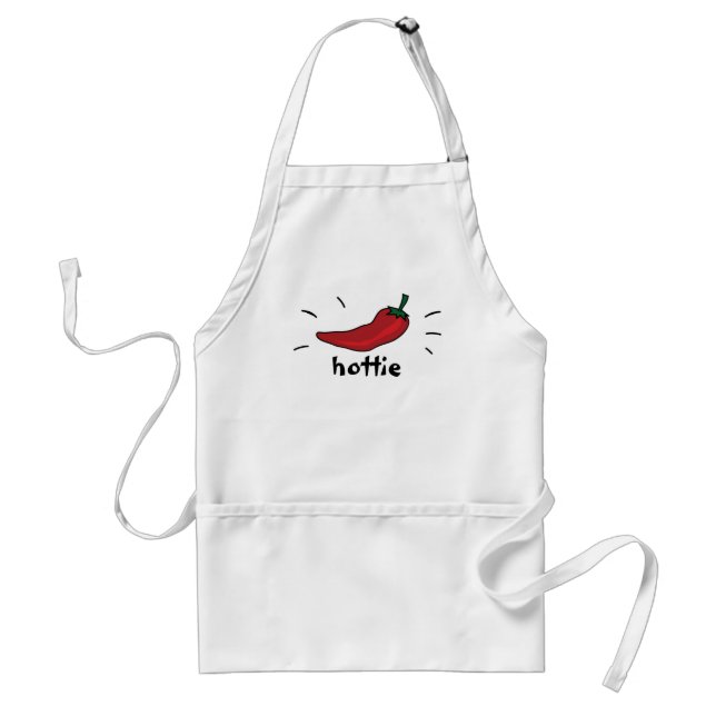 Red Chili Pepper Snyggingare Apron Förkläde (Framsidan)