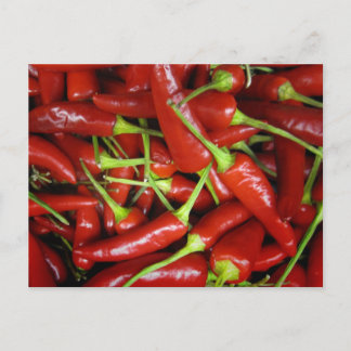 Red Chili Peppers Gift Range Vykort