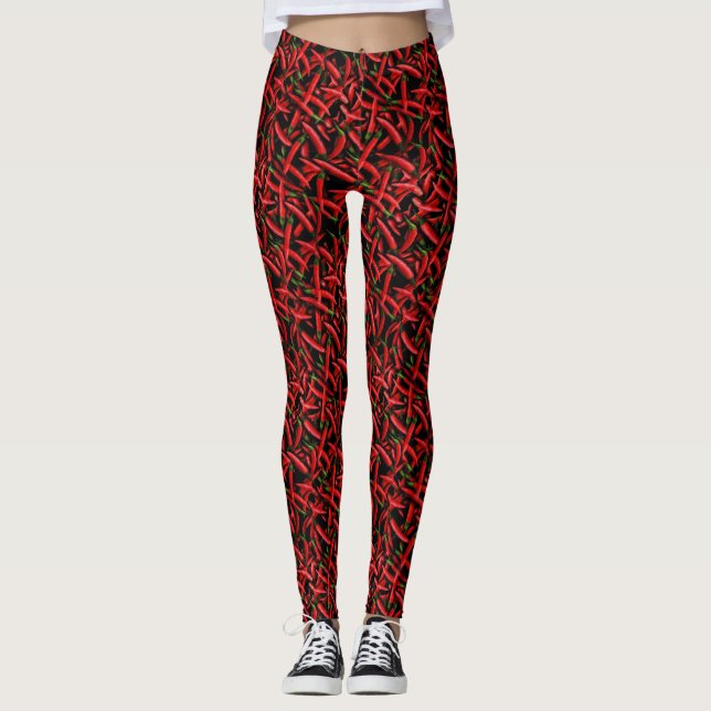 Red Chili Peppers Leggings (Framsida)