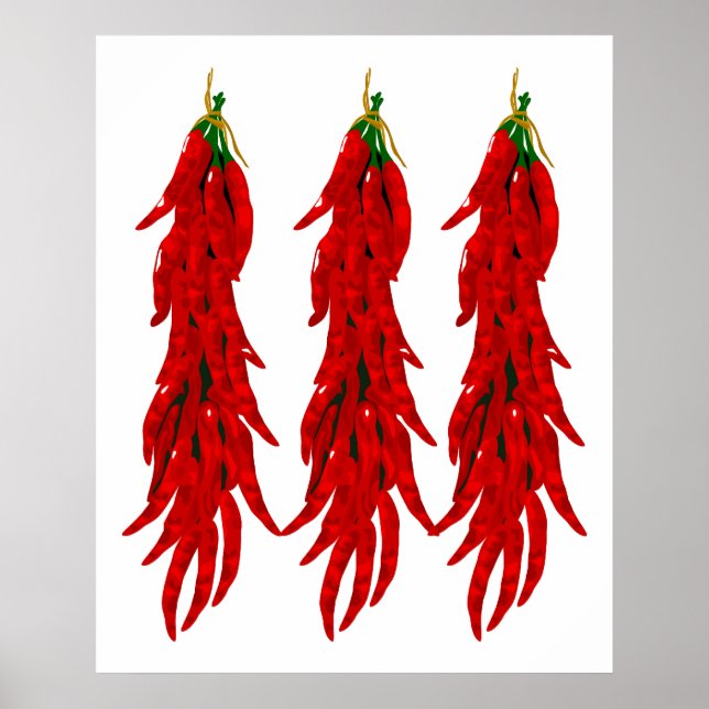 Red Chili Peppers Skriv ut Poster (Framsidan)