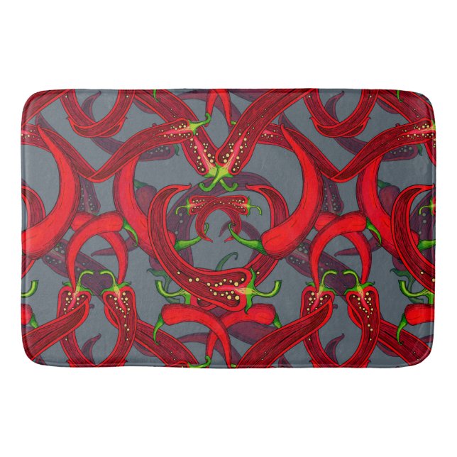 red chili peppers with  badrumsmatta (Framsidan)