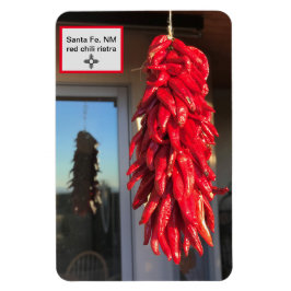 Red Chili Ristra Santa Fe Stil-kylskåp Magnet