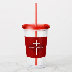 Red Christian Kor jul Take Away Mugg