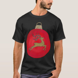 RED CHRISTMAS BUBBLE T SHIRT