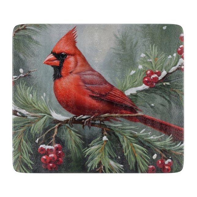 Red christmas cardinal (Framsidan)