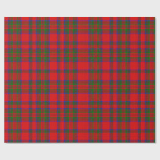 Red Christmas Wool Texture Plaid Presentpapper