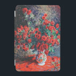 Red Chrysanthemum, Monet iPad Mini Skydd<br><div class="desc">Oscar-Claude Monet (14 november 1840-5 december 1926) var en Fransk målare, en av de Fransk Impressionistiska målningarna och den mest konsekventa och skickliga utövaren av rörelsens filosofi att uttrycka sina uppfattningar före naturen, särskilt när det gäller plätering av landskapsbilden i luft. Uttrycket ""Impressionism" härrör från titeln på hans målning Impression,...</div>