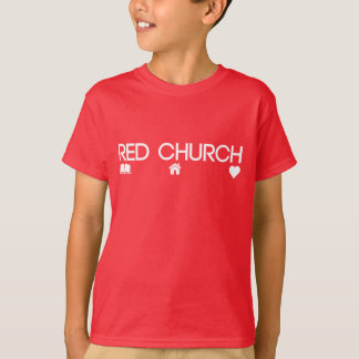 RED Church Three Pillars (barn) T Shirt