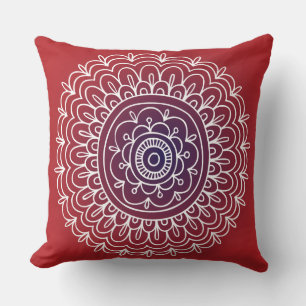 RED CIRCLE DESIGN Retro Dekorativ kudde