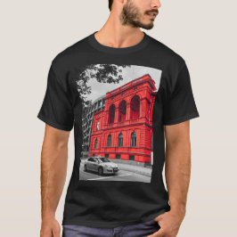 Red City Bygger minimalistisk fotografi T Shirt